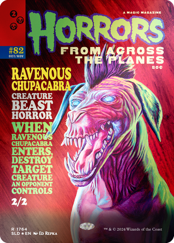 Ravenous Chupacabra (1764) (Rainbow Foil) [Secret Lair Drop Series] - The Mythic Store | 24h Order Processing