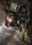 Rivaz of the Claw Art Card (Gold-Stamped Signature) [Dominaria United Art Series] - The Mythic Store | 24h Order Processing