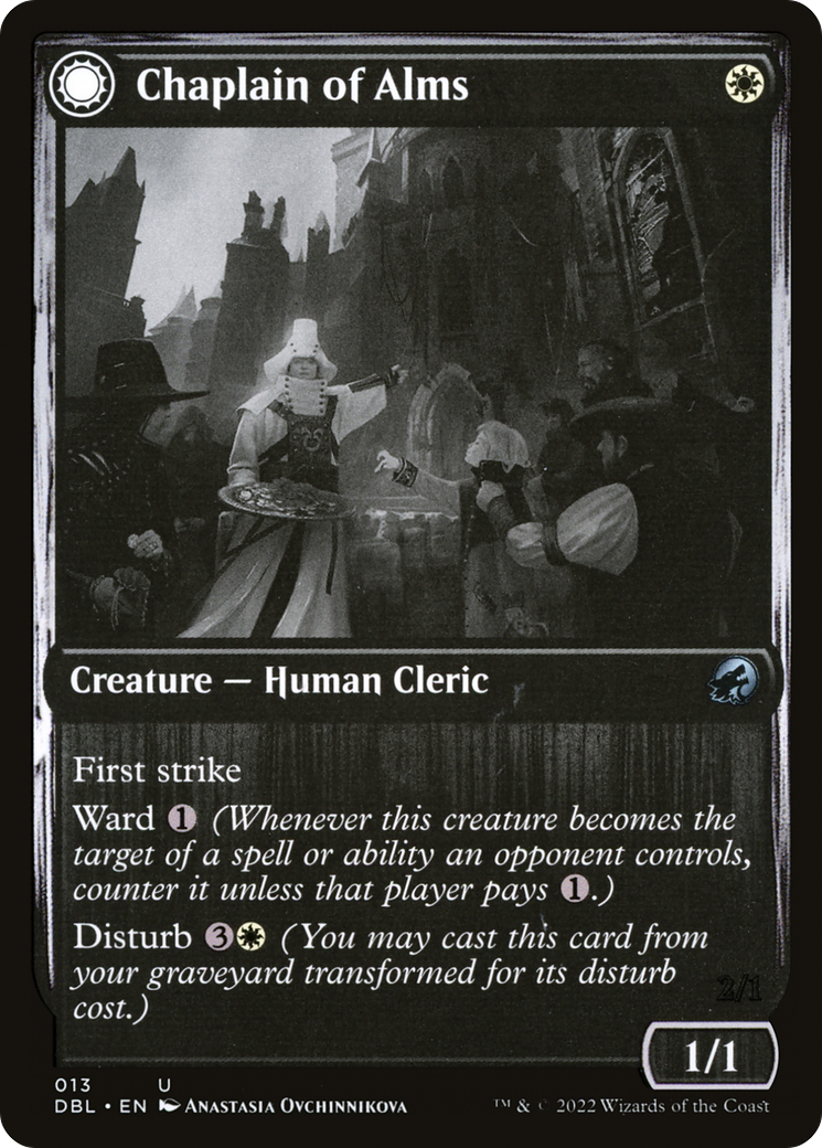 Chaplain of Alms // Chapel Shieldgeist [Innistrad: Double Feature] - The Mythic Store | 24h Order Processing
