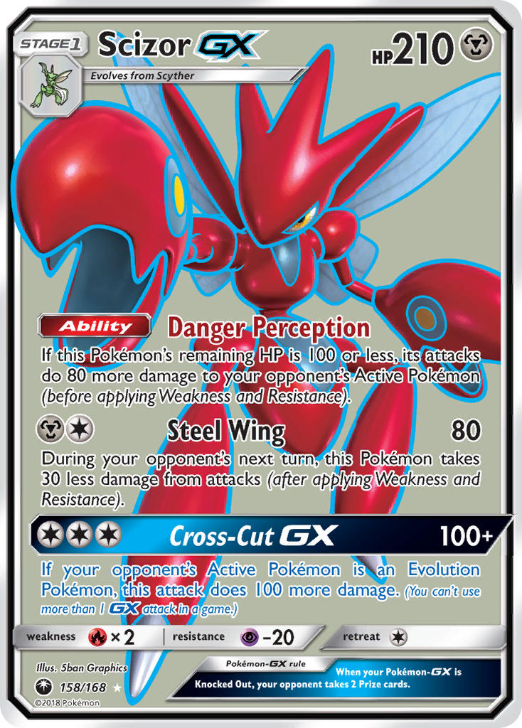 Scizor GX (158/168) [Sun & Moon: Celestial Storm] - The Mythic Store | 24h Order Processing