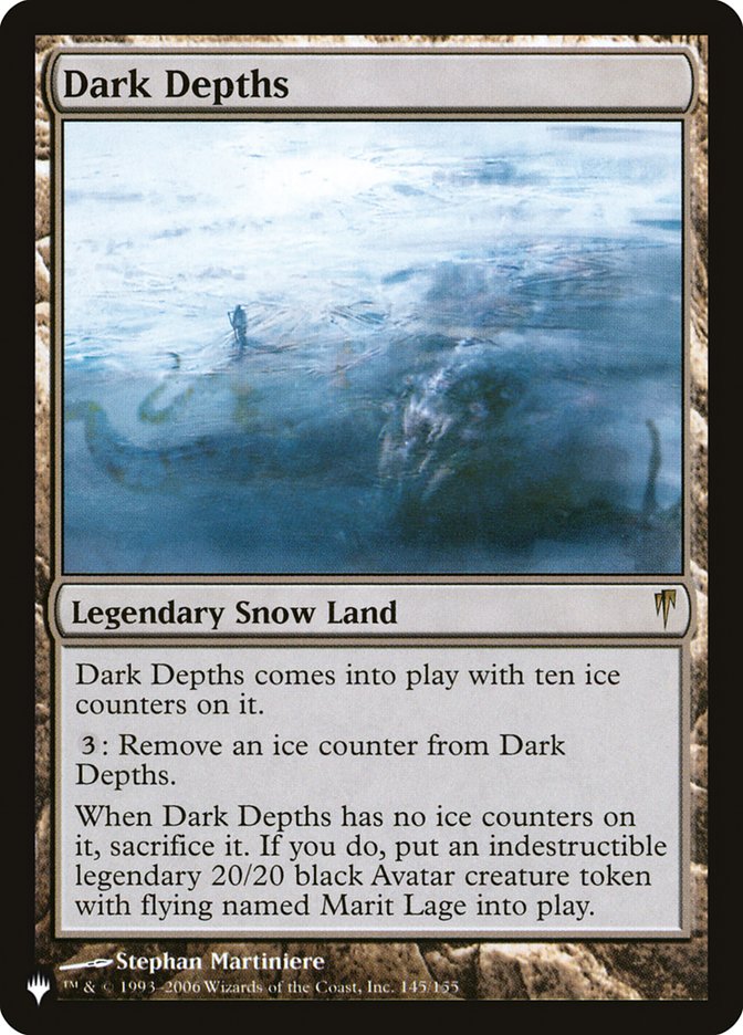 Dark Depths [The List] - The Mythic Store | 24h Order Processing