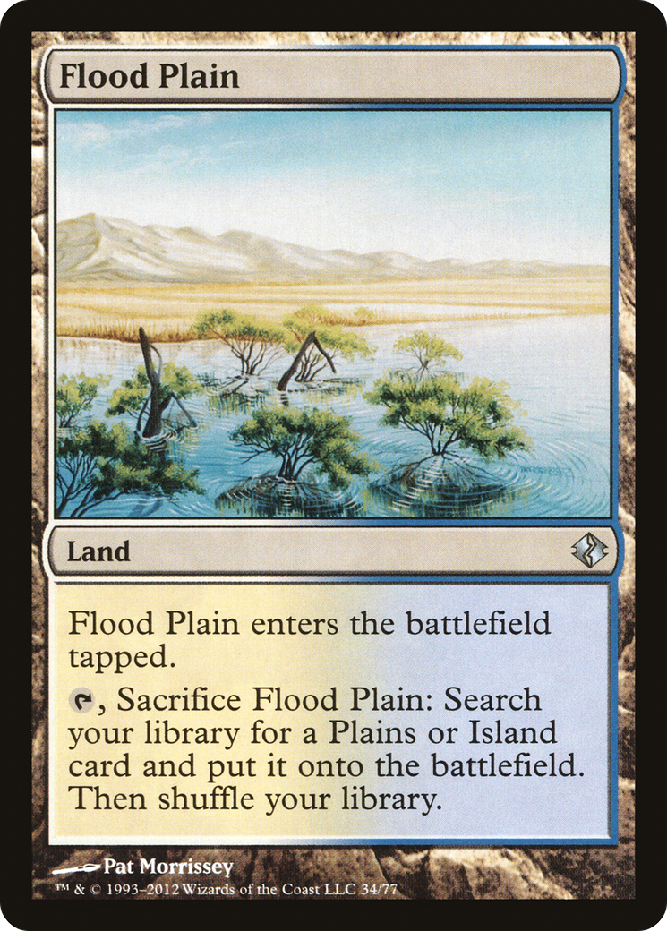 Flood Plain [Duel Decks: Venser vs. Koth] - The Mythic Store | 24h Order Processing