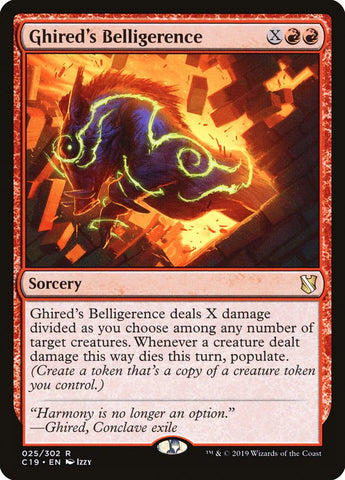 Ghired's Belligerence [Commander 2019] - The Mythic Store | 24h Order Processing