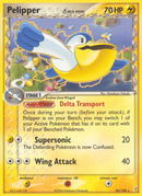Pelipper(26/100) (Delta Species) [EX: Crystal Guardians] - The Mythic Store | 24h Order Processing