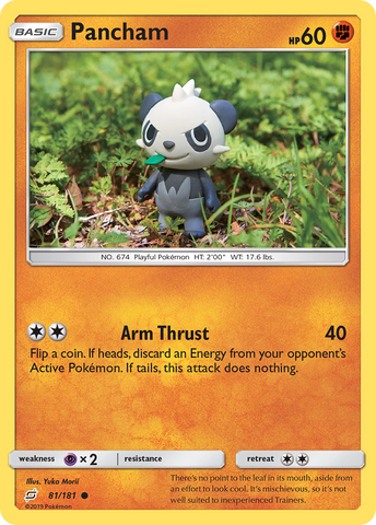 Pancham (81/181) [Sun & Moon: Team Up] - The Mythic Store | 24h Order Processing