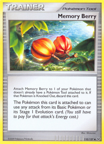 Memory Berry (110/127) [Platinum: Base Set] - The Mythic Store | 24h Order Processing