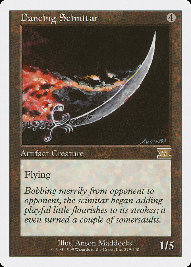 Dancing Scimitar [Classic Sixth Edition] - The Mythic Store | 24h Order Processing