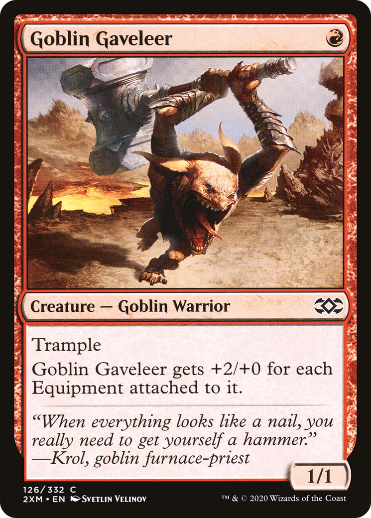 Goblin Gaveleer [Double Masters] - The Mythic Store | 24h Order Processing