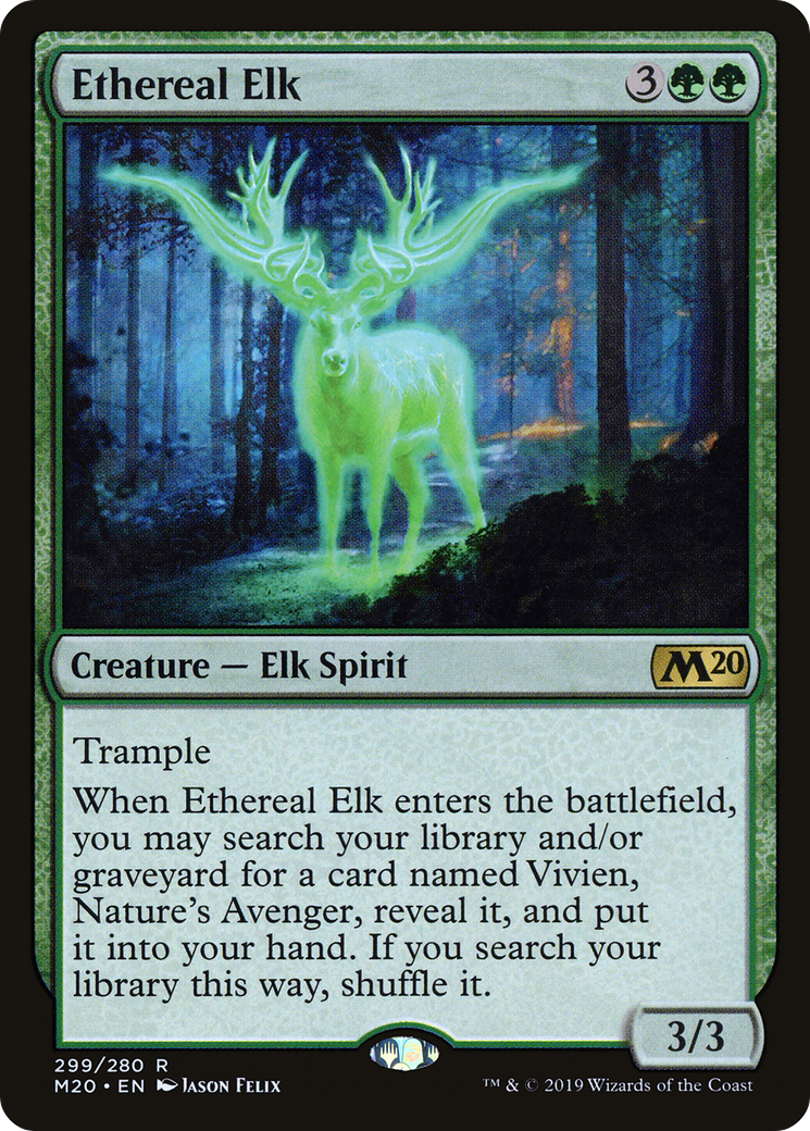 Ethereal Elk [Core Set 2020] - The Mythic Store | 24h Order Processing