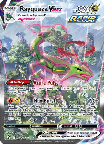 Rayquaza VMAX (218/203) [Sword & Shield: Evolving Skies] - The Mythic Store | 24h Order Processing