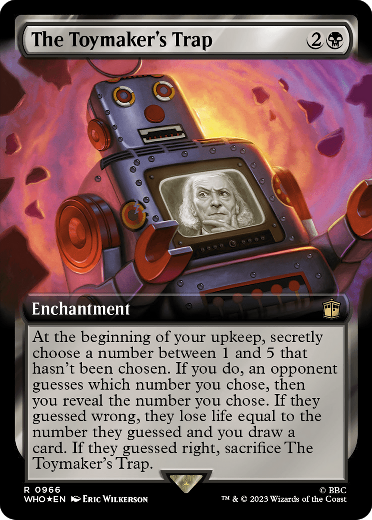 The Toymaker's Trap (Extended Art) (Surge Foil) [Doctor Who] - The Mythic Store | 24h Order Processing