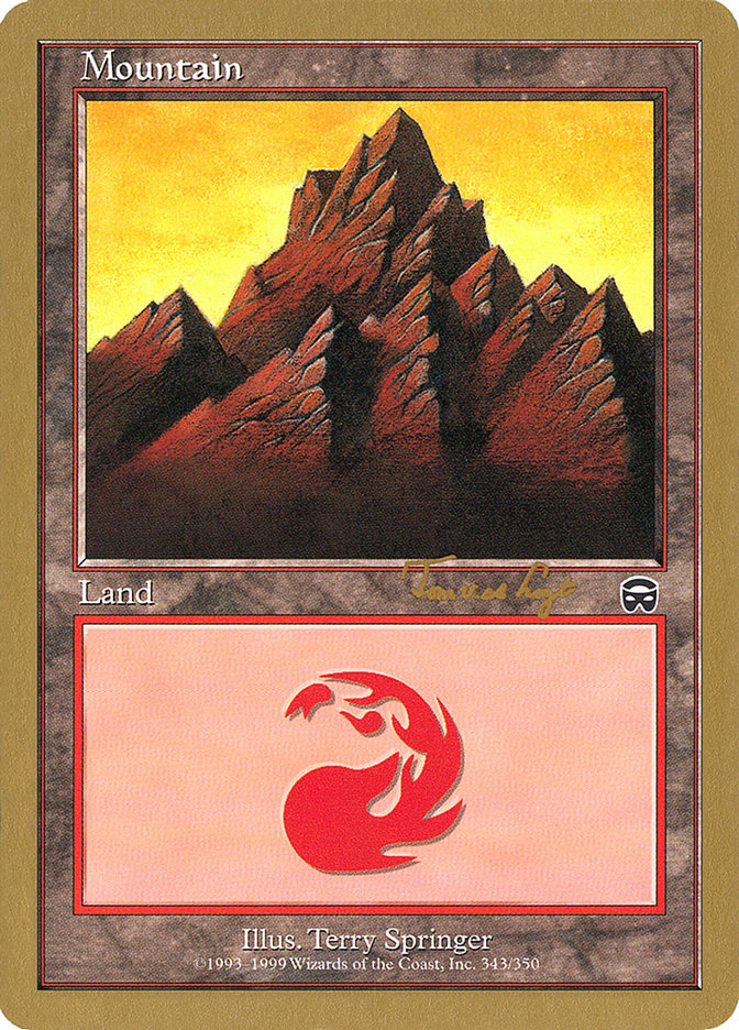 Mountain (343) (Tom van de Logt) [World Championship Decks 2001] - The Mythic Store | 24h Order Processing