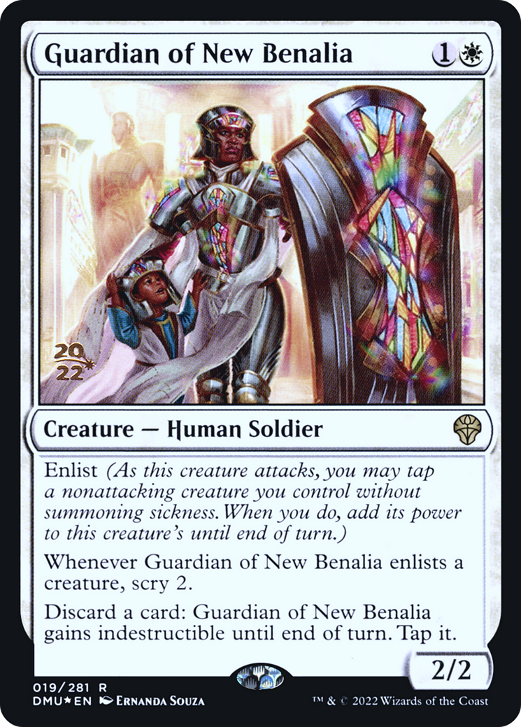Guardian of New Benalia [Dominaria United Prerelease Promos] - The Mythic Store | 24h Order Processing