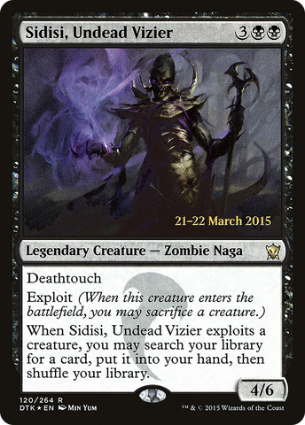 Sidisi, Undead Vizier [Dragons of Tarkir Prerelease Promos] - The Mythic Store | 24h Order Processing