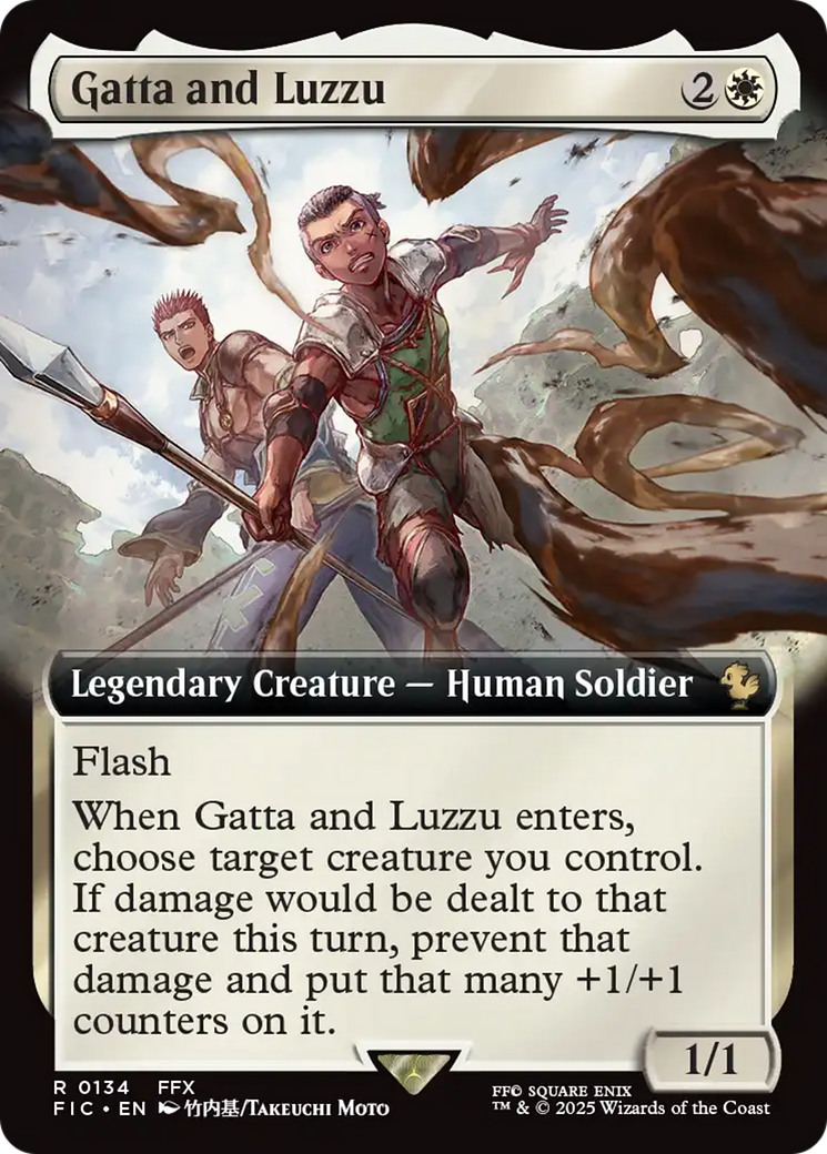 Gatta and Luzzu (Extended Art) [FINAL FANTASY Commander] - The Mythic Store | 24h Order Processing