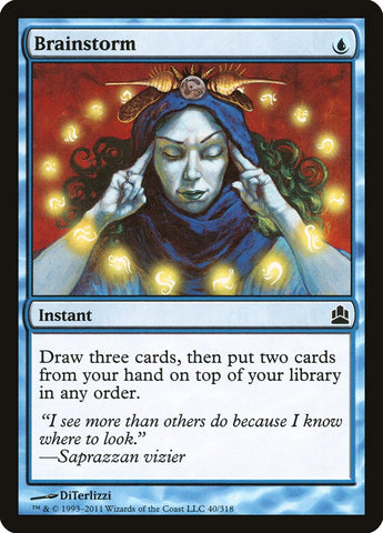Brainstorm [Commander 2011] - The Mythic Store | 24h Order Processing