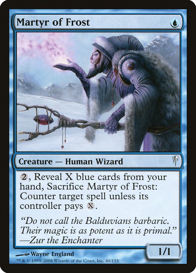Martyr of Frost [Coldsnap] - The Mythic Store | 24h Order Processing
