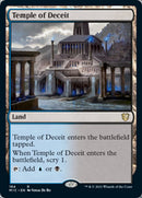 Temple of Deceit [Innistrad: Midnight Hunt Commander] - The Mythic Store | 24h Order Processing