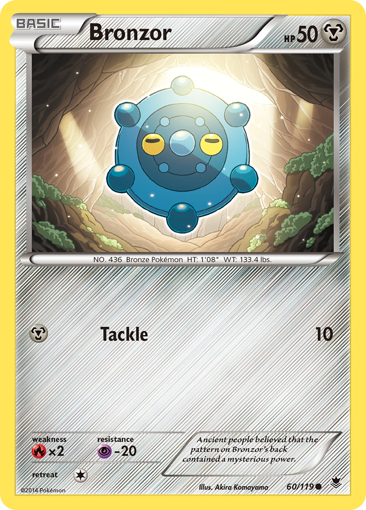 Bronzor (60/119) [XY: Phantom Forces] - The Mythic Store | 24h Order Processing