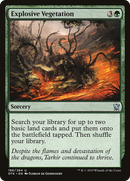 Explosive Vegetation [Dragons of Tarkir] - The Mythic Store | 24h Order Processing