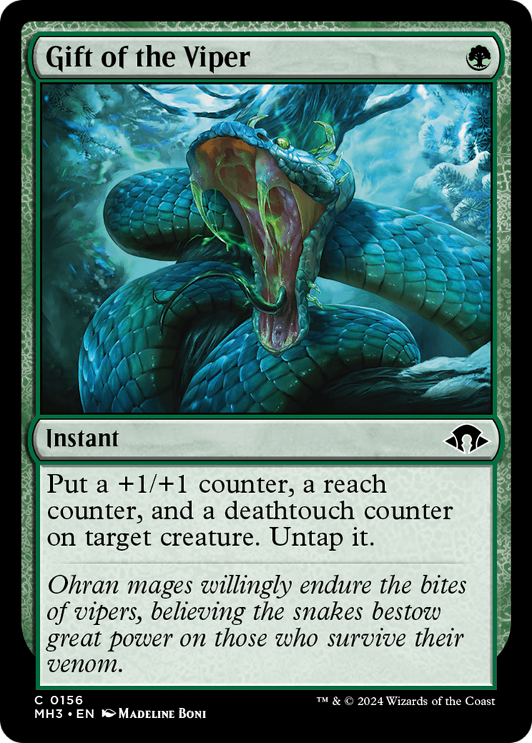 Gift of the Viper [Modern Horizons 3] - The Mythic Store | 24h Order Processing