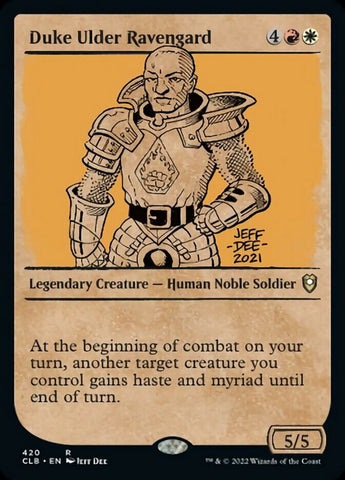 Duke Ulder Ravengard (Showcase) [Commander Legends: Battle for Baldur's Gate] - The Mythic Store | 24h Order Processing