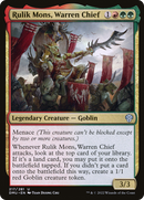 Rulik Mons, Warren Chief [Dominaria United] - The Mythic Store | 24h Order Processing