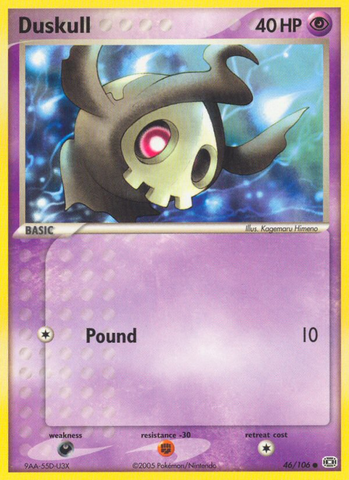 Duskull (46/106) [EX: Emerald] - The Mythic Store | 24h Order Processing