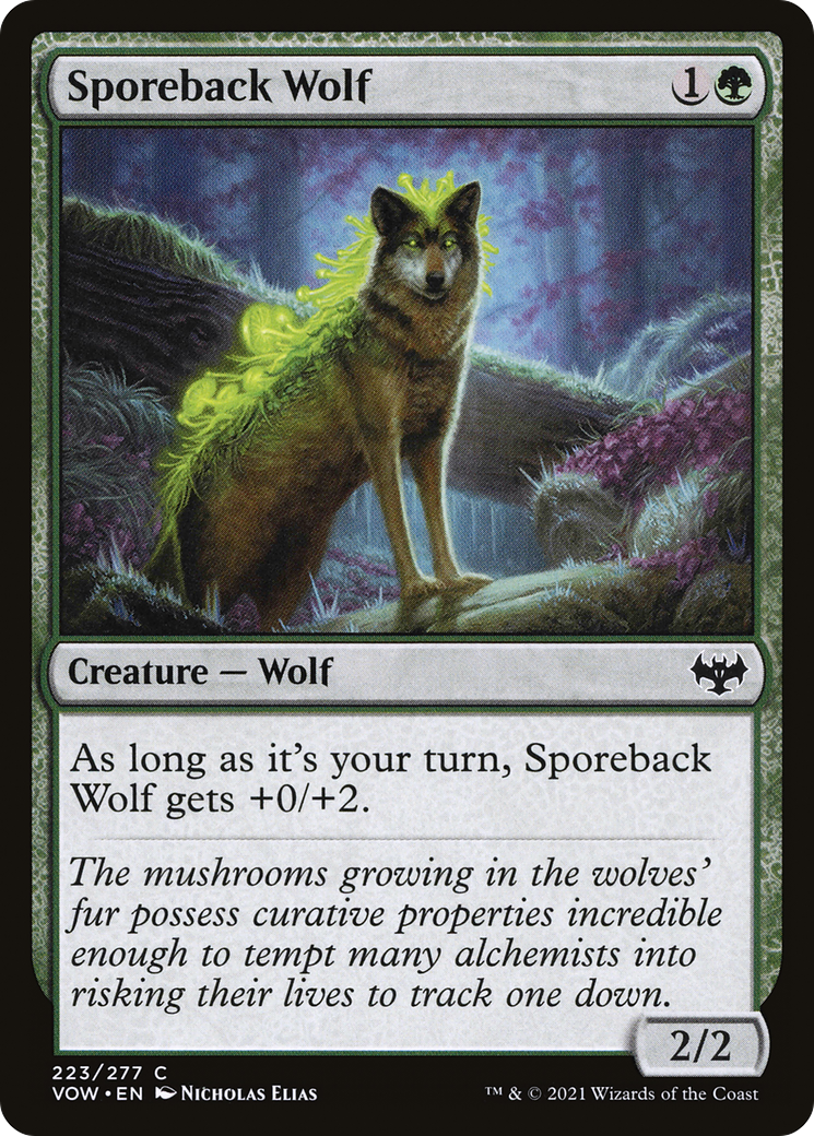 Sporeback Wolf [Innistrad: Crimson Vow] - The Mythic Store | 24h Order Processing
