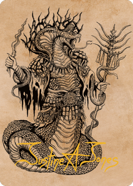 Sivriss, Nightmare Speaker Art Card (51) (Gold-Stamped Signature) [Commander Legends: Battle for Baldur's Gate Art Series] - The Mythic Store | 24h Order Processing