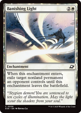 Banishing Light [Edge of Eternities] - The Mythic Store | 24h Order Processing