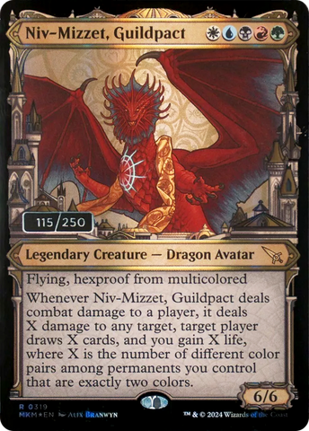 Niv-Mizzet, Guildpact (Serialized) [Murders at Karlov Manor] - The Mythic Store | 24h Order Processing