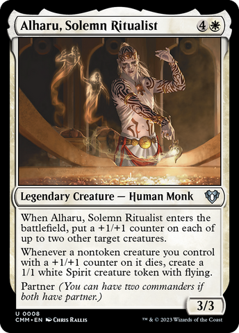 Alharu, Solemn Ritualist [Commander Masters] - The Mythic Store | 24h Order Processing