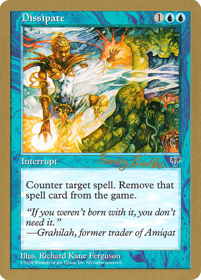 Dissipate (Randy Buehler) [World Championship Decks 1998] - The Mythic Store | 24h Order Processing