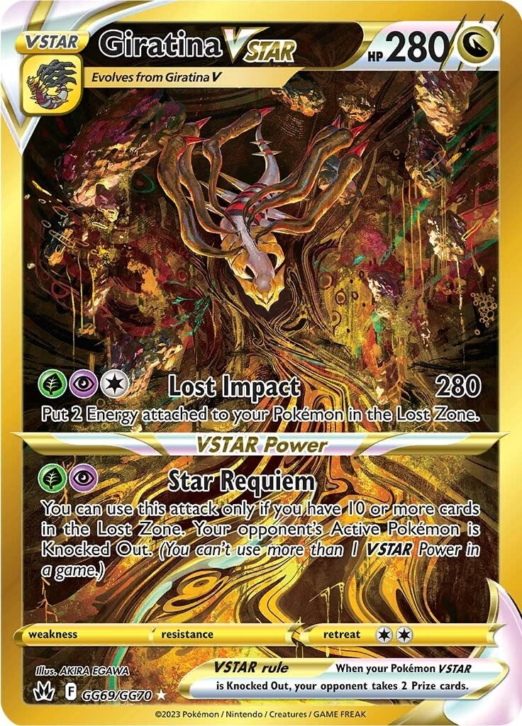 Giratina VSTAR (GG69/GG70) (Secret) [Sword & Shield: Crown Zenith] - The Mythic Store | 24h Order Processing