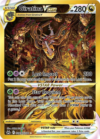 Giratina VSTAR (GG69/GG70) (Secret) [Sword & Shield: Crown Zenith] - The Mythic Store | 24h Order Processing