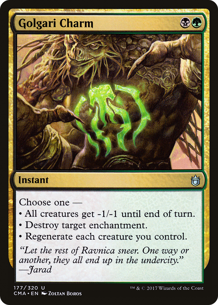 Golgari Charm [Commander Anthology] - The Mythic Store | 24h Order Processing