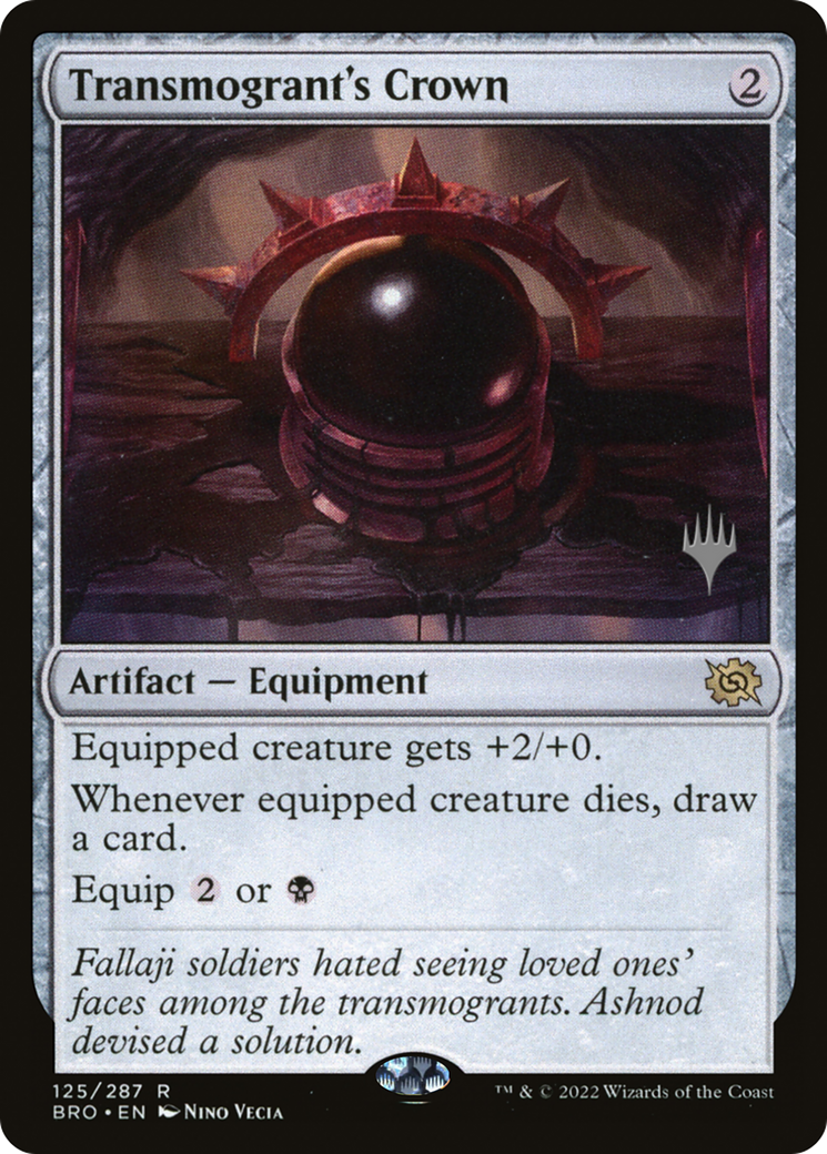 Transmogrant's Crown (Promo Pack) [The Brothers' War Promos] - The Mythic Store | 24h Order Processing