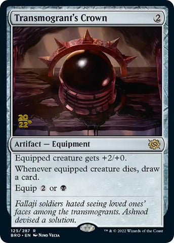 Transmogrant's Crown [The Brothers' War Prerelease Promos] - The Mythic Store | 24h Order Processing