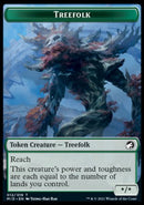 Clue // Treefolk Double-Sided Token [Innistrad: Midnight Hunt Tokens] - The Mythic Store | 24h Order Processing