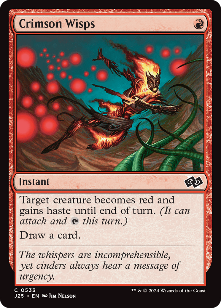 Crimson Wisps [Foundations Jumpstart] - The Mythic Store | 24h Order Processing