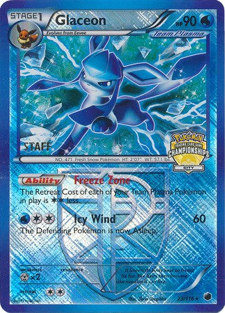 Glaceon (023/116) (City Championships) (Staff) [League & Championship Cards] - The Mythic Store | 24h Order Processing