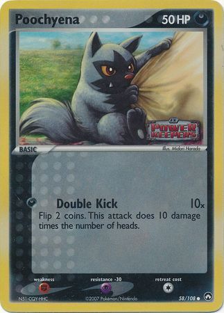 Poochyena (58/108) (Stamped) [EX: Power Keepers] - The Mythic Store | 24h Order Processing