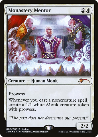 Monastery Mentor [Judge Gift Cards 2019] - The Mythic Store | 24h Order Processing