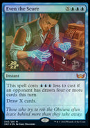 Even the Score [Streets of New Capenna Prerelease Promos] - The Mythic Store | 24h Order Processing
