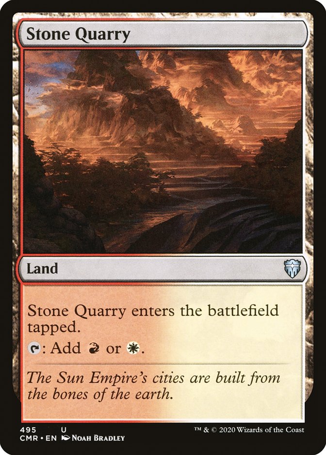Stone Quarry [Commander Legends] - The Mythic Store | 24h Order Processing