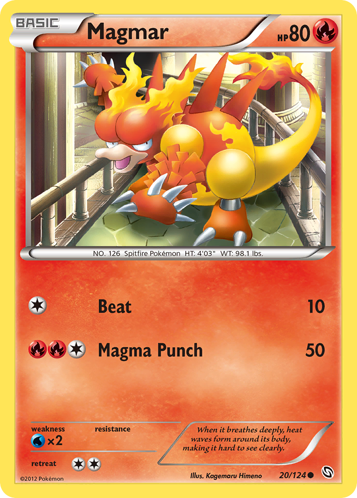 Magmar (20/124) [Black & White: Dragons Exalted] - The Mythic Store | 24h Order Processing
