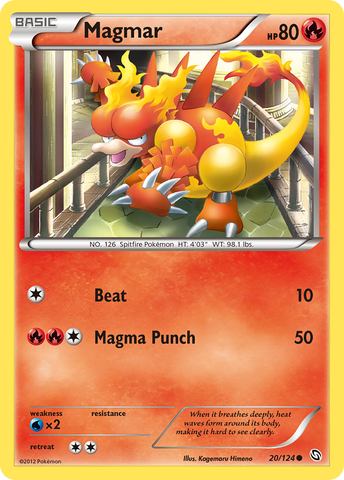 Magmar (20/124) [Black & White: Dragons Exalted] - The Mythic Store | 24h Order Processing