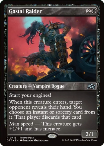 Gastal Raider (Promo Pack) [Aetherdrift Promos] - The Mythic Store | 24h Order Processing