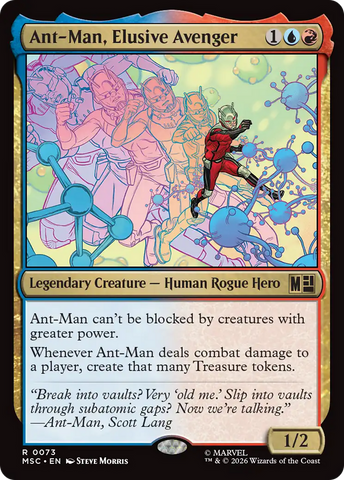 Ant-Man, Elusive Avenger (Surge Foil) [Marvel Super Heroes Commander] - The Mythic Store | 24h Order Processing